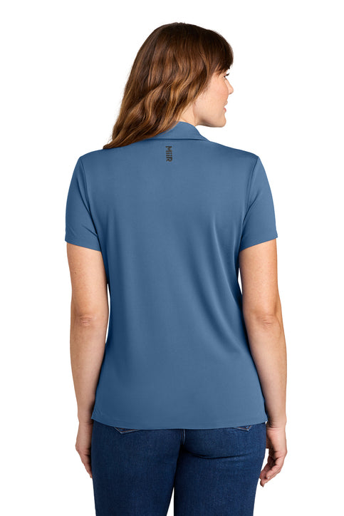 MiiR Women’s Alta Polo with custom logo embroidery