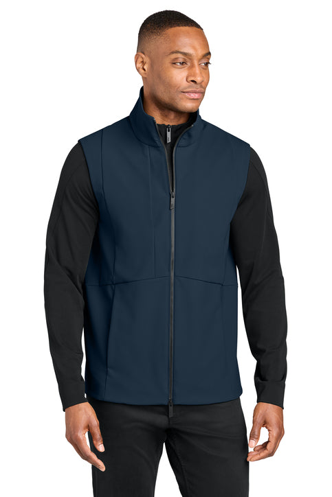 MiiR Nozawa Soft Shell Vest with custom logo embroidery