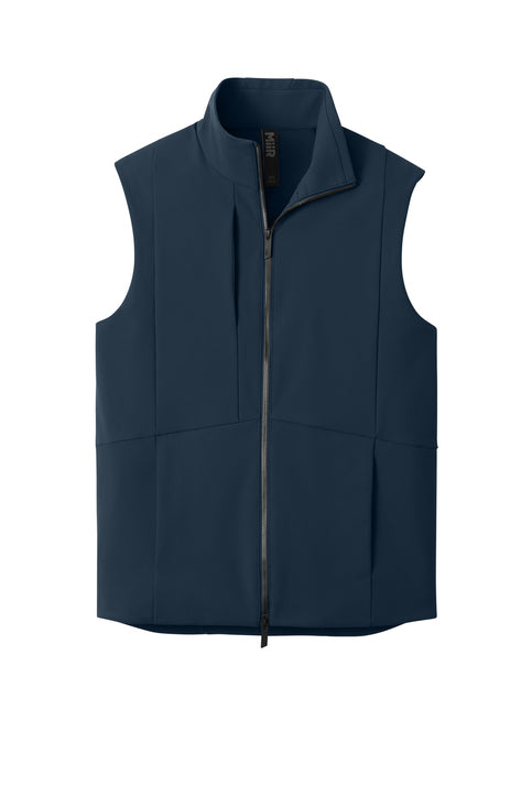 MiiR Nozawa Soft Shell Vest with custom logo embroidery