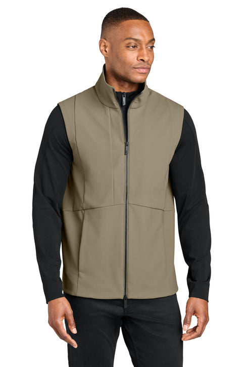 MiiR Nozawa Soft Shell Vest with custom logo embroidery
