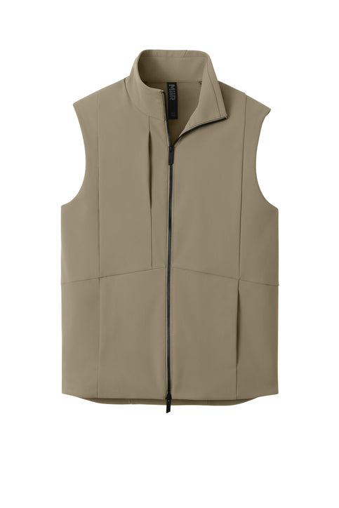 MiiR Nozawa Soft Shell Vest with custom logo embroidery