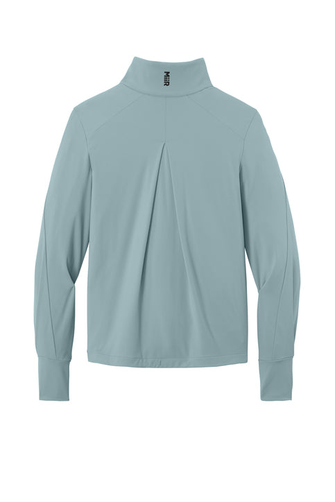 MiiR Women’s Kivu 1/4-Zip with custom logo embroidery