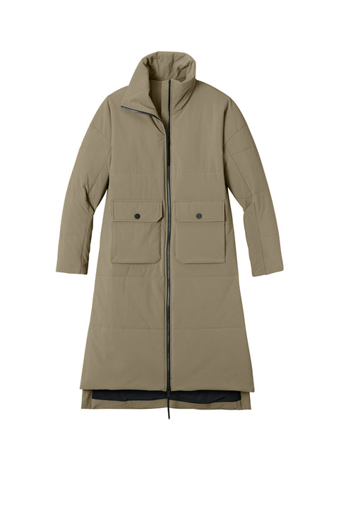 MiiR Women’s Sashiko Stretch Puffy Long Jacket