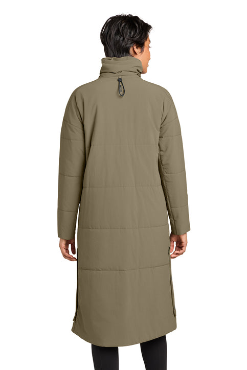 MiiR Women’s Sashiko Stretch Puffy Long Jacket
