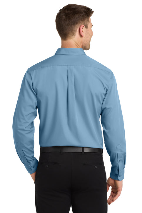 Port Authority Long Sleeve Carefree Poplin Shirt