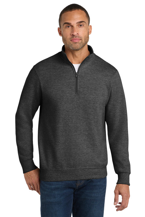 Port & Co Fan Favorite Fleece 1/4-Zip Pullover Sweatshirt