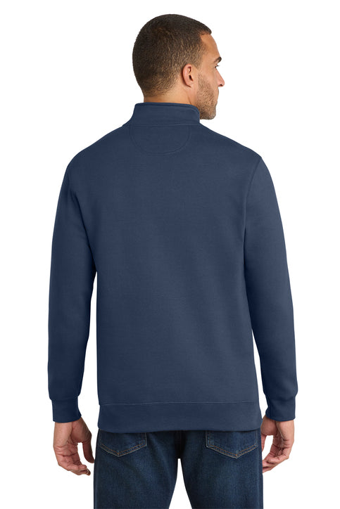 Port & Co Fan Favorite Fleece 1/4-Zip Pullover Sweatshirt