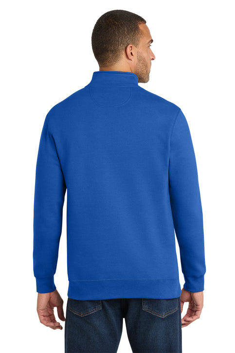Port & Co Fan Favorite Fleece 1/4-Zip Pullover Sweatshirt