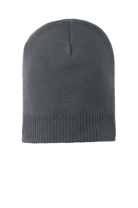 Port Authority 100% Cotton Beanie with custom logo embroidery
