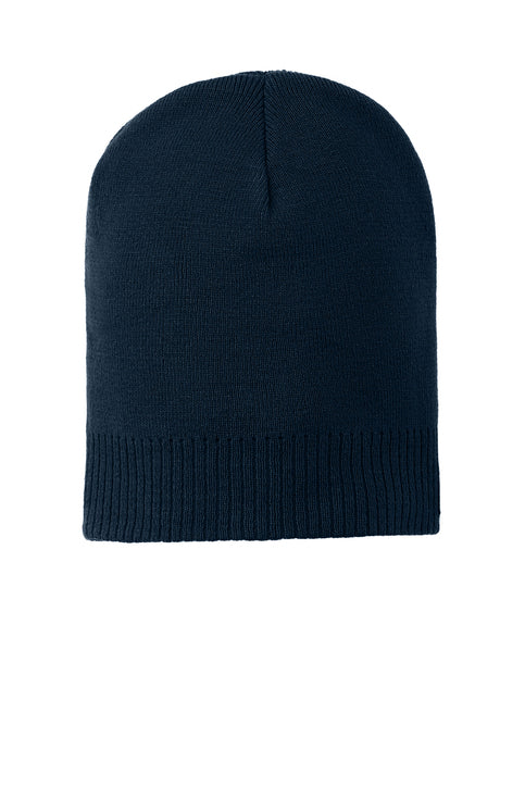 Port Authority 100% Cotton Beanie with custom logo embroidery