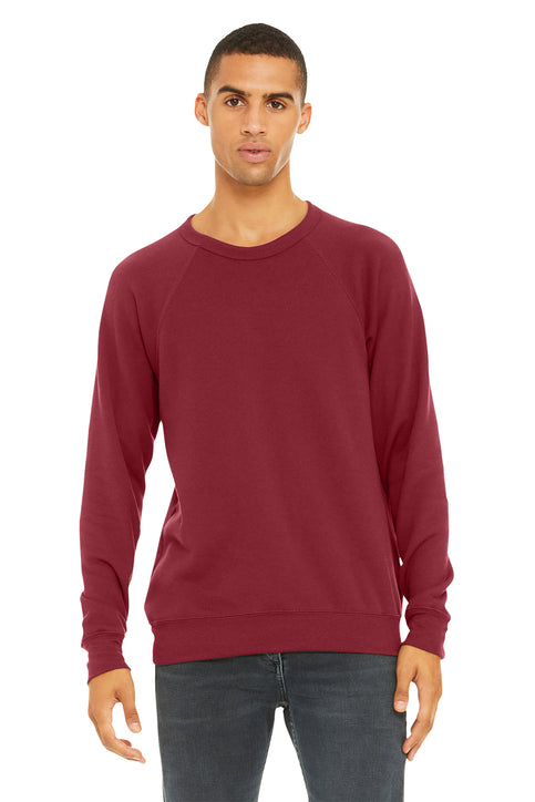 BELLA+CANVAS Unisex Sponge Fleece Raglan Sweatshirt