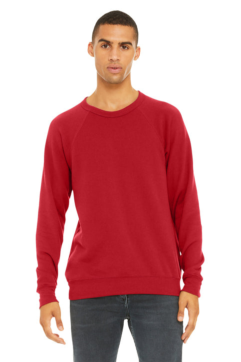BELLA+CANVAS Unisex Sponge Fleece Raglan Sweatshirt