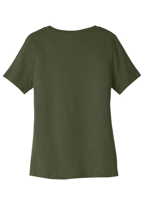 BELLA+CANVAS Women’s Relaxed Jersey Short Sleeve V-Neck Tee