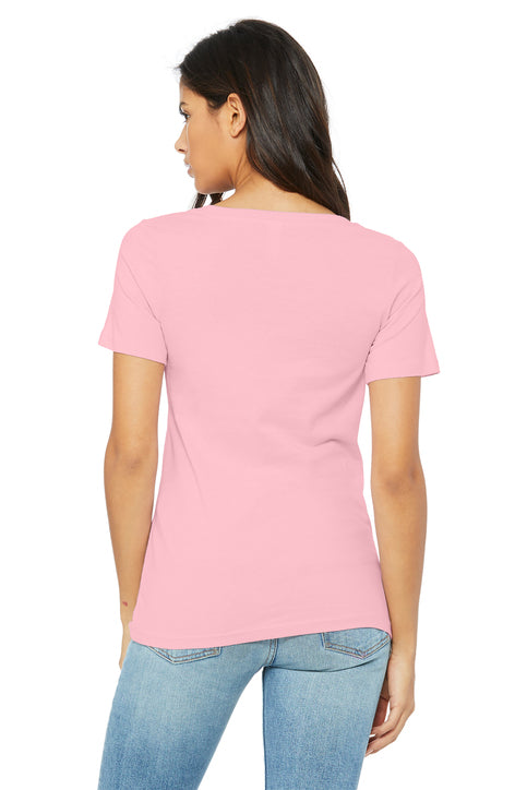 BELLA+CANVAS Women’s Relaxed Jersey Short Sleeve V-Neck Tee