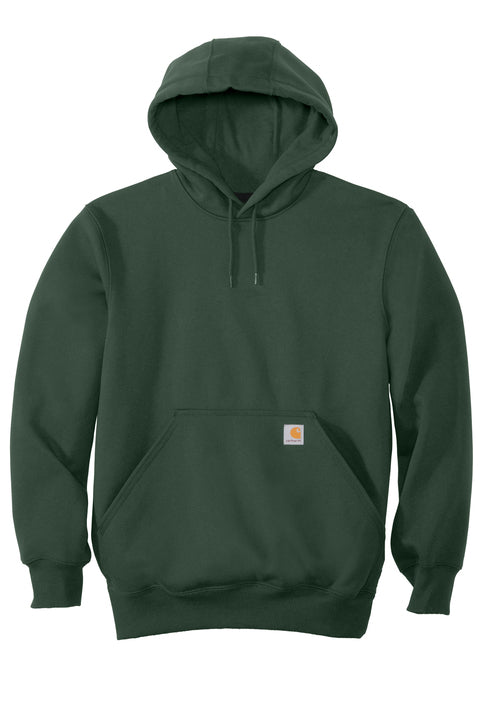 Carhartt Rain Defender Paxton Heavyweight Hooded Zip Sweatshirt with custom logo embroidery