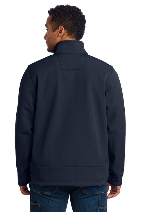 Carhartt Crowley Soft Shell Jacket with custom logo embroidery