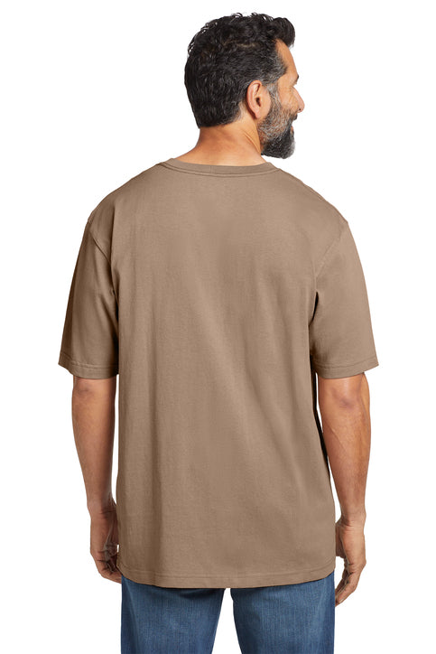 Carhartt Tall Workwear Pocket Short Sleeve T-Shirt with custom logo embroidery