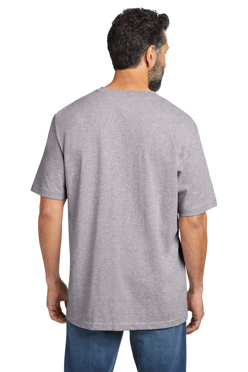 Carhartt Tall Workwear Pocket Short Sleeve T-Shirt with custom logo embroidery
