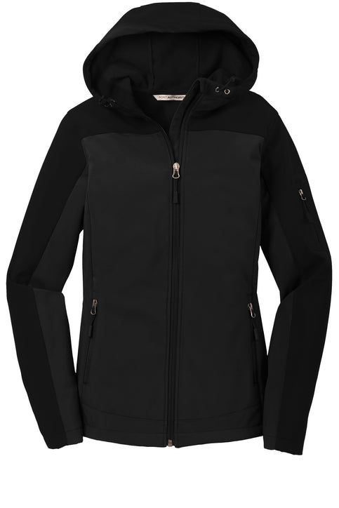 Port Authority Women's Hooded Core Soft Shell Jacket