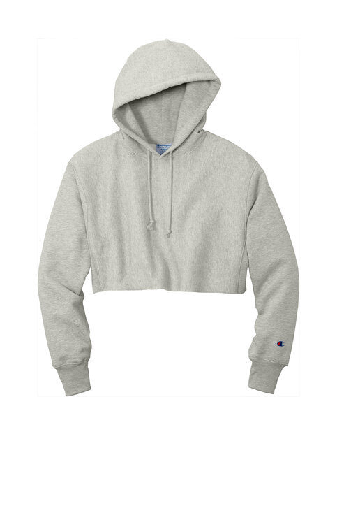 Champion Women’s Reverse Weave® Cropped Cut-Off Hooded Sweatshirt