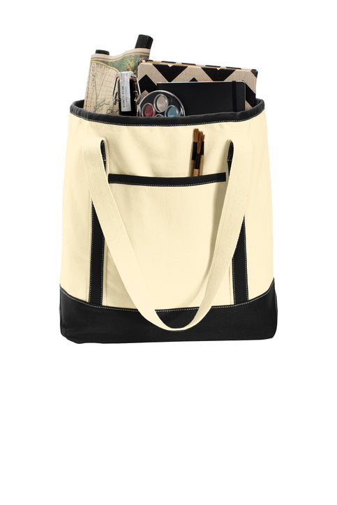 Port Authority Large Cotton Canvas Tote