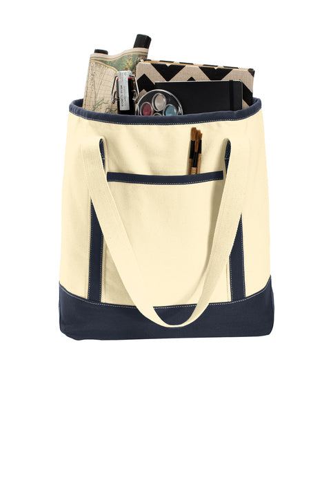 Port Authority Large Cotton Canvas Tote