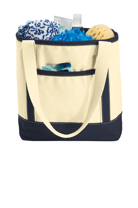 Port Authority Medium Cotton Canvas Tote