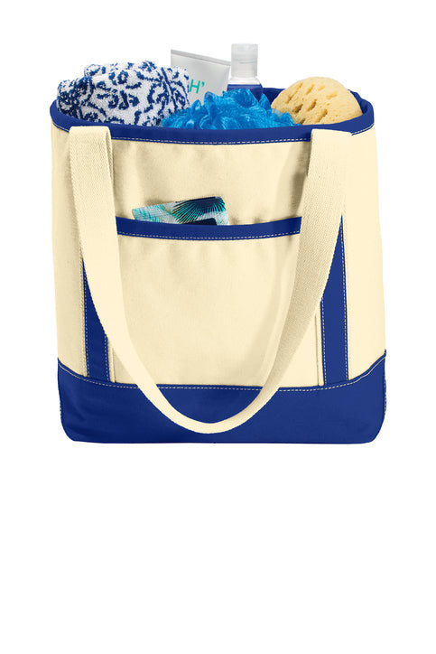 Port Authority Medium Cotton Canvas Tote