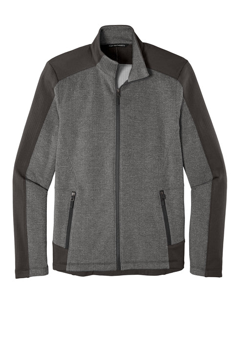 Port Authority Grid Fleece Jacket