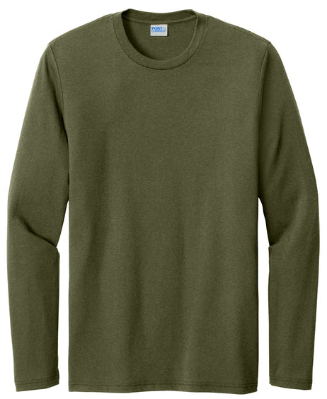Port & Co Tri-Blend Long Sleeve Tee