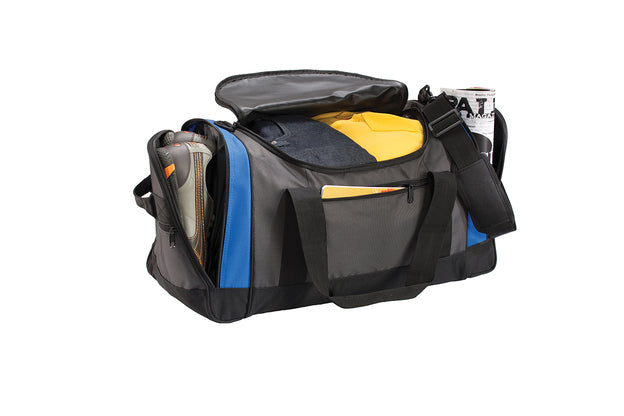 Port Authority Voyager Sports Duffel with custom logo embroidery