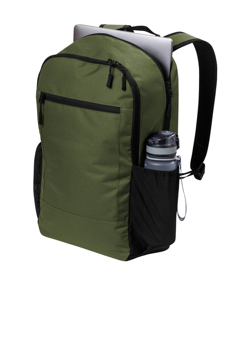 Port Authority Daily Commute Backpack with custom logo embroidery