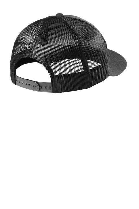 New Era Snapback Low Profile Trucker Cap with custom logo embroidery