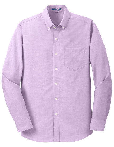 Port Authority SuperPro Oxford Shirt with custom logo embroidery