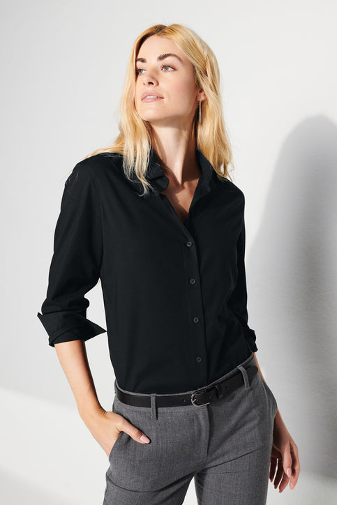 Mercer+Mettle Women’s Long Sleeve Stretch Woven Shirt