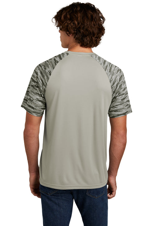 Sport-Tek Drift Camo Colorblock Tee
