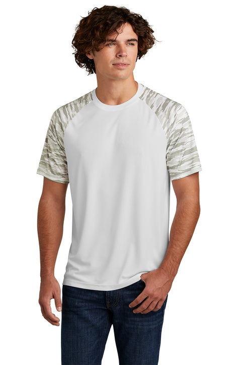 Sport-Tek Drift Camo Colorblock Tee
