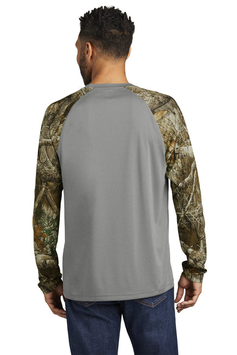 Russell Outdoors Realtree Colorblock Performance Long Sleeve Tee