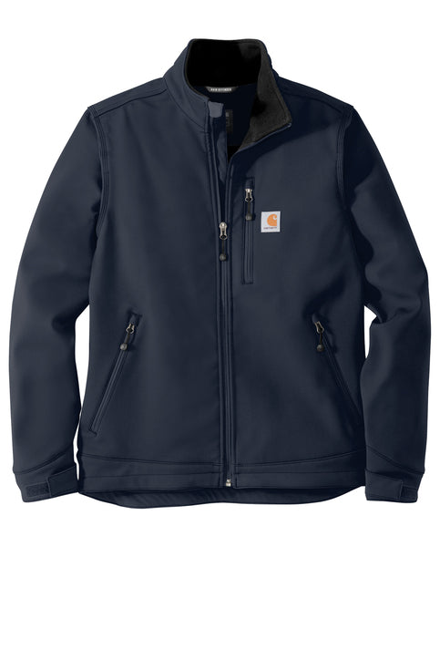 Carhartt Crowley Soft Shell Jacket with custom logo embroidery