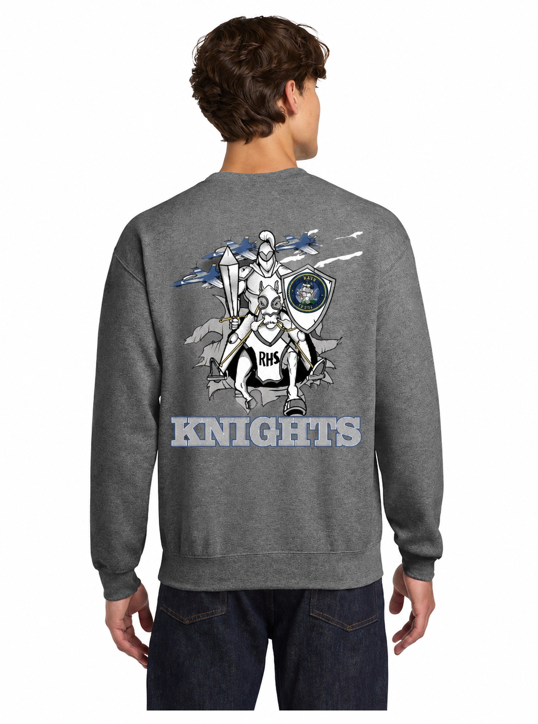 Gildan Heavy Blend Crewneck Sweatshirt - Robinson High School