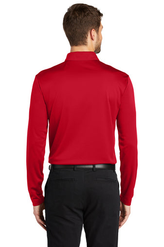 Port Authority Silk Touch Performance Long Sleeve Polo