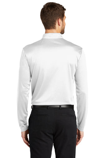 Port Authority Silk Touch Performance Long Sleeve Polo