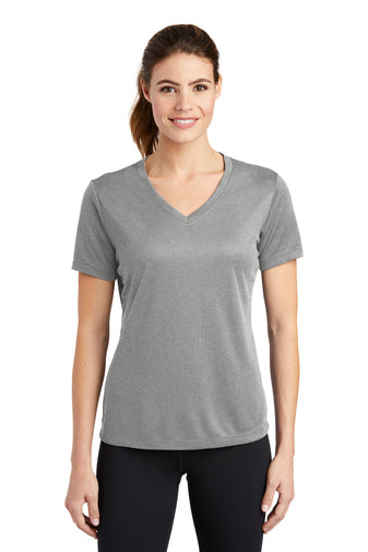 Sport-Tek Women's PosiCharge V-Neck Tee