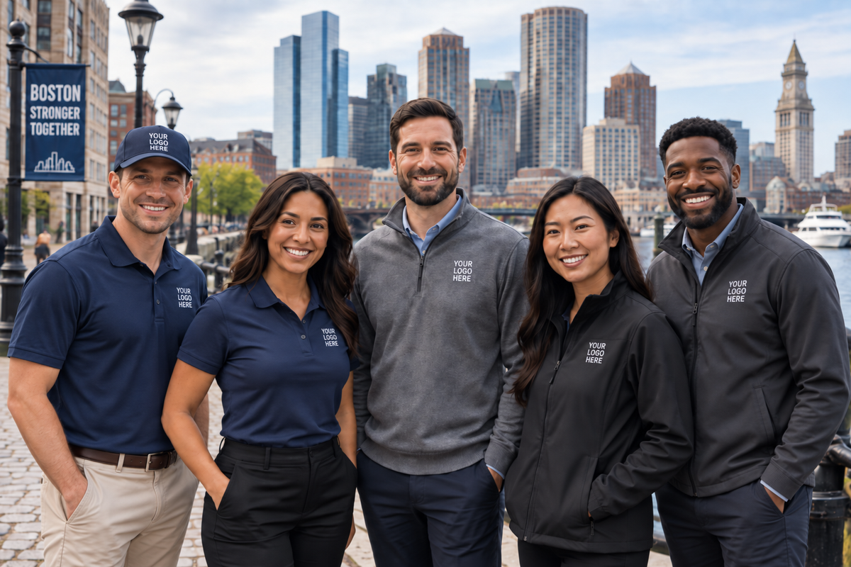 Custom Corporate Apparel & Embroidery in Boston