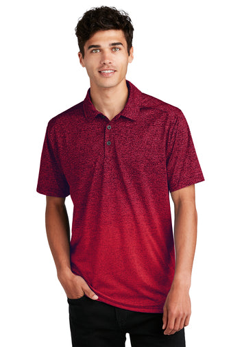 Sport-Tek Ombre Heather Polo