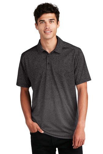 Sport-Tek Ombre Heather Polo