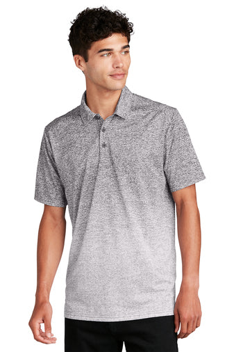 Sport-Tek Ombre Heather Polo