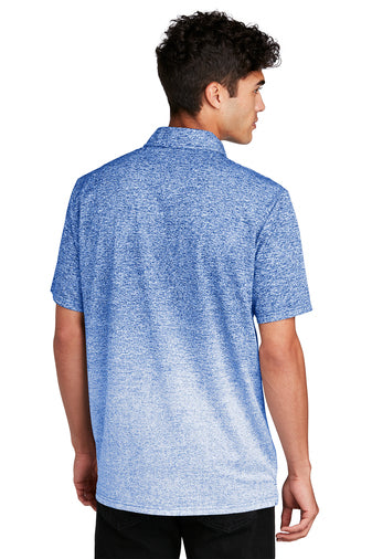 Sport-Tek Ombre Heather Polo