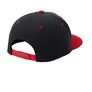 Sport-Tek Yupoong Flat Bill Snapback Cap with custom logo embroidery