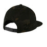 Sport-Tek Yupoong Flat Bill Snapback Cap with custom logo embroidery